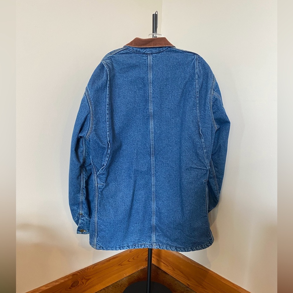 Carhartt Vintage Blanket Men’s Jean Jacket L - Picture 2 of 16